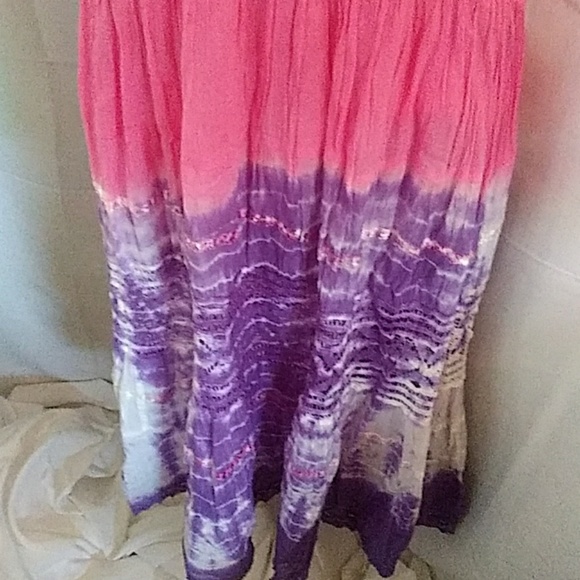 KRILL Pink tie dye Sundress - Picture 4 of 6